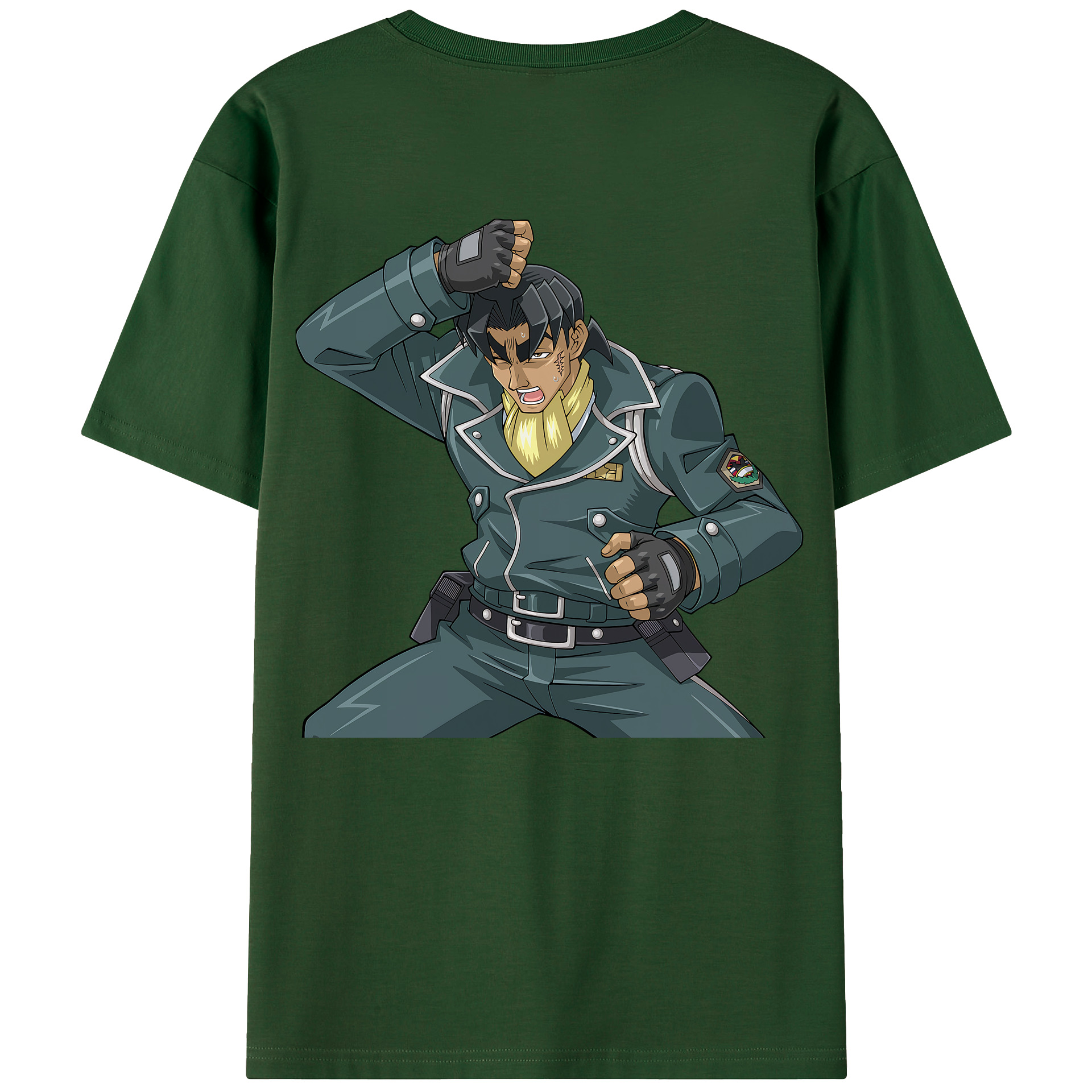 （画像用） 遊☆戯☆王 Yu-Gi-Oh! 綿100％半袖Tシャツ（背面プリント）